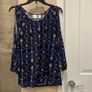 Cold shoulder top from Chico’s
